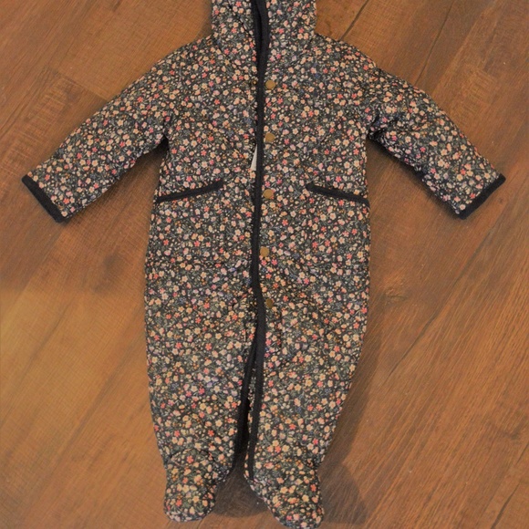 Quilted warm Ralph Lauren Child snowsuit/bodysuit